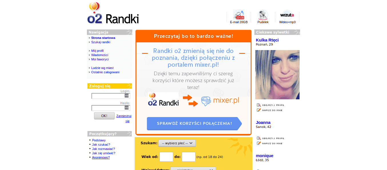 o2 randki